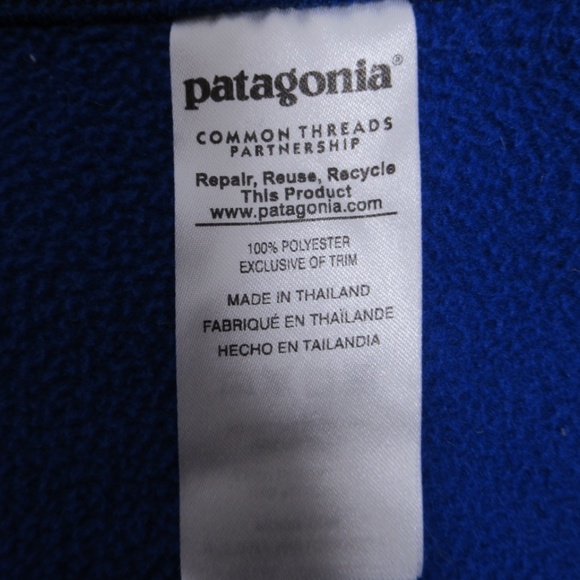 Patagonia Women's Tech Fleece Hoodie Jacket 25940FA16 Blue Size M - Picture 10 of 12